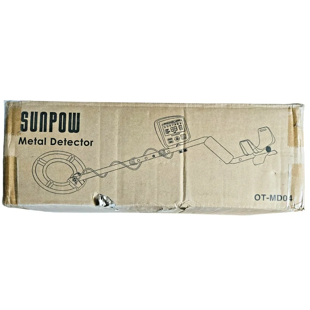 Sunpow OT-MD04 Black/Orange Waterproof High Accuracy Waterproof Metal Detector